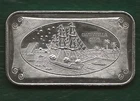 1975 Normark Mint Gasparilla 1oz 999 Silver Bar TAMPA FLA. ONLY 500 MINTED RARE