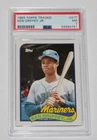 1989 Topps Traded Card #41T KEN GRIFFEY JR. ROOKIE RC Graded PSA 7 NM