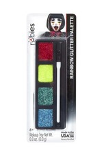 Halloween Makeup Kit Rubies Rainbow Glitter Palette Cosplay Makeup Kit Glitter