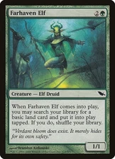 Farhaven Elf 1x MtG Shadowmoor SP/NM