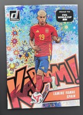 Lamine Yamal 202526 Donruss Panini Road to World Cup Kaboom Jumbo Spa G2U