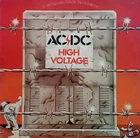 AC/DC High Voltage Vinyl Record 1975 Blue Roo Australian Pressing Broonzy Credit