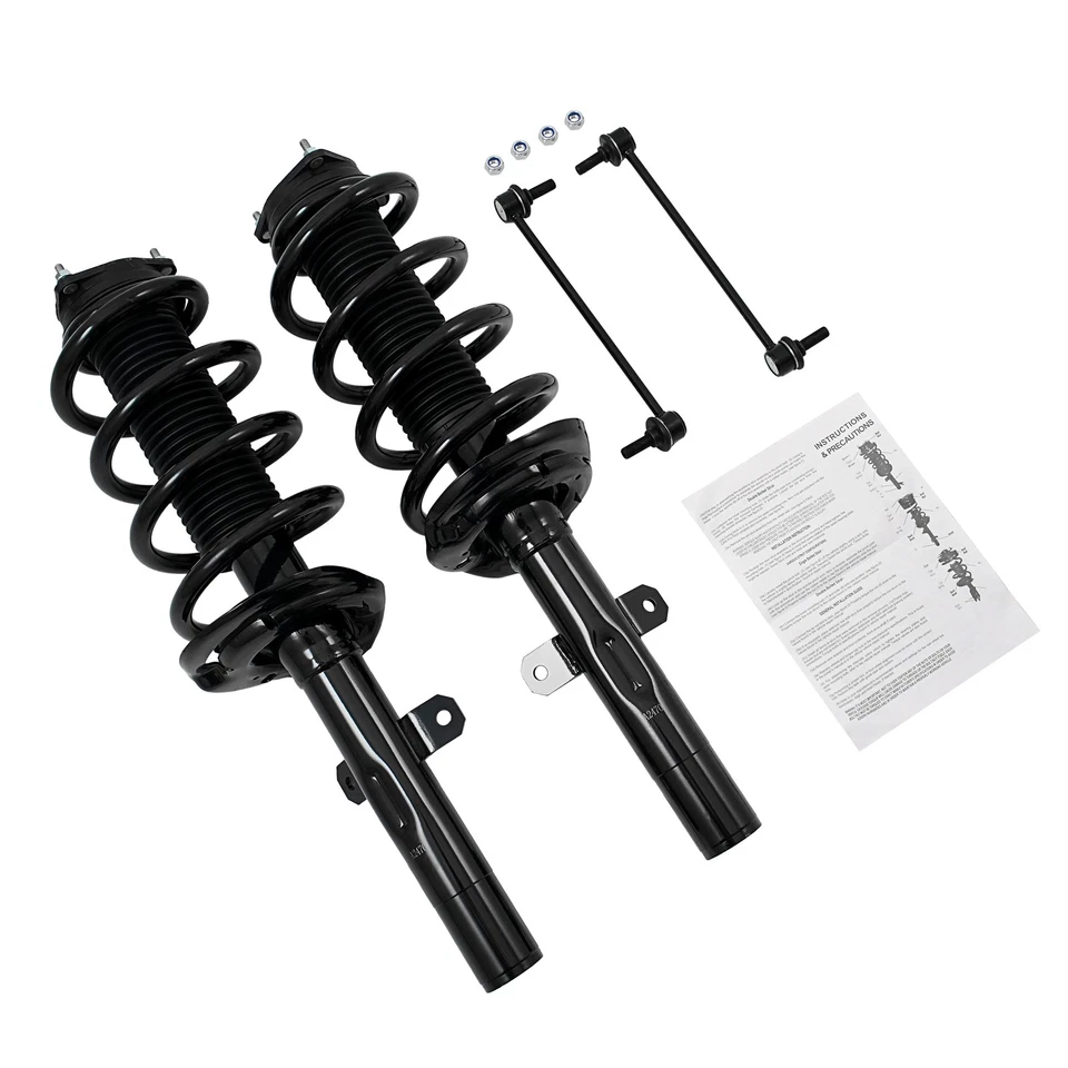Strut & Spring Assemblies w/Sway Bar Stabilizer Links for 15-22 Ford Transit-250 — 第 2/4 张图片
