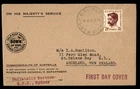 Mayfairstamps Australia FDC 1949 OHMS Sydney GPO philatelic section to Auckland
