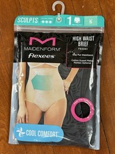 Sm Maidenform Flexees Shapewear Ultra Firm Hi-Waist Brief Cool Comfort Sculpts