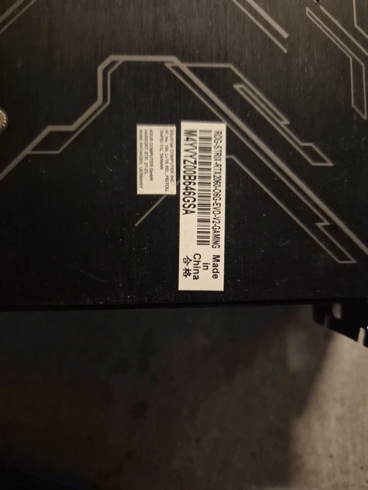 ASUS ROG Strix GeForce RTX 2060 EVO OC Edition Grafikkarte (6GB GDDR6) gebraucht - Bild 3 von 3