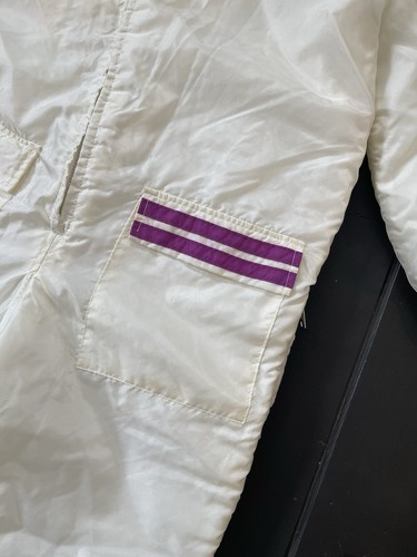 RARE Vintage Coleman Boulder Parts Corp Snow Suit Full Body Suit Retro White - Picture 6 of 18