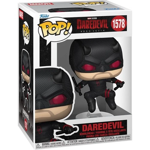Pop Marvel Daredevil: Born Again Season 2 Daredevil (Black Suit) Figure