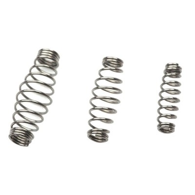 100Pcs Spring Fishing Hooks Barbed Swivel Jig Carp Hook Single Circle Spring