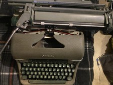 Vintage Olympia deluxe typewriter bottle / very nice thumbnail