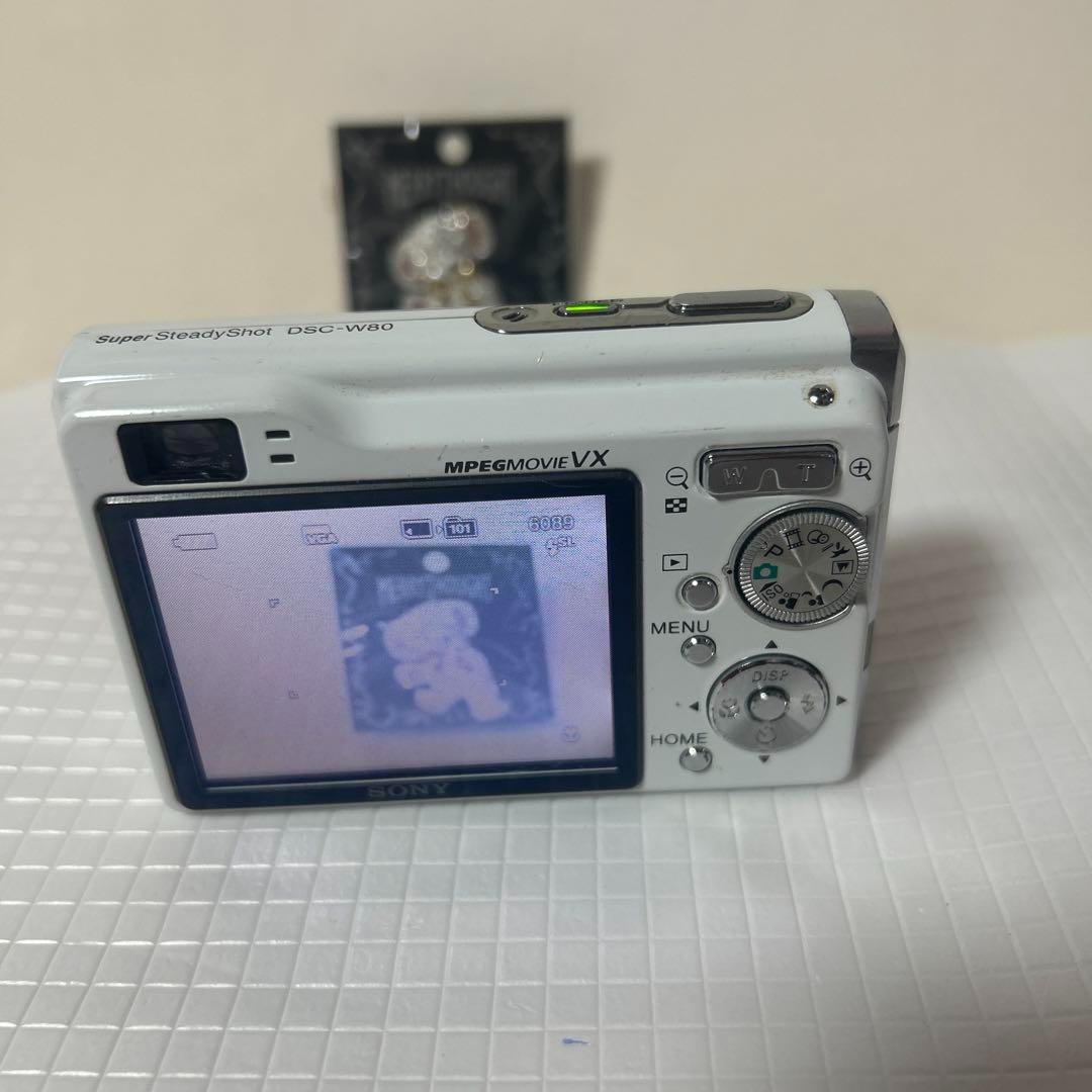 Sony Cyber-shot DSC-W80 Compact Digital Camera 7.2MP 3x