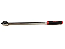 Snap On Tools NEW FHLL80 Red 3/8" Drive Soft Extra-Long Fixed Ratchet 18-3/4 USA