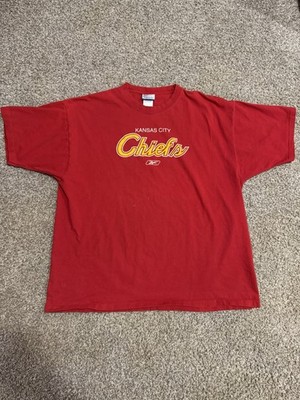 Vintage Y2K Reebok Kansas City Chiefs T-shirt Size XL