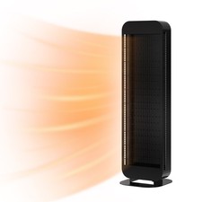 1400W Portable Infrared Patio Heater with Rotary Knob Electric Warmer Heater