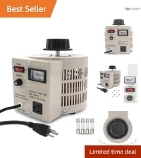 Variable Transformer Voltage Regulator 0-130V Adjustable Power Supply 1000va