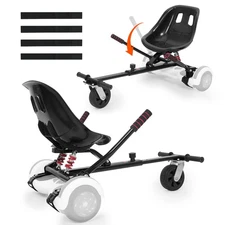 VEVOR Hoverboard Seat Attachment 6.5" 8" 8.5" 10" Shock Absorption Buggy Go Kart