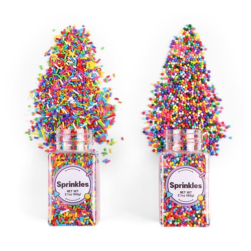 Rainbow Sprinkles Confetti Sprinkles Bulk Rainbow Sprinkles for Cake Decorati...