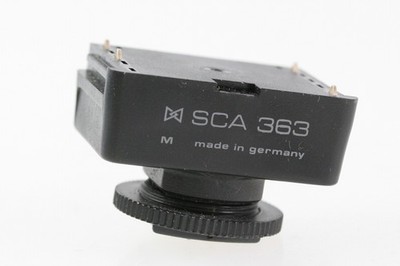 Metz SCA 363 SCA363 M Blitzschuh Flash Hot Shoe Adapter für Ricoh analog manuell