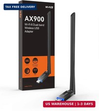 AX900 WiFi Adapter WiFi 6- Dual-Band 600Mbps 5GHz/ 286Mbps 2.4GHz, 6dBi High Gai
