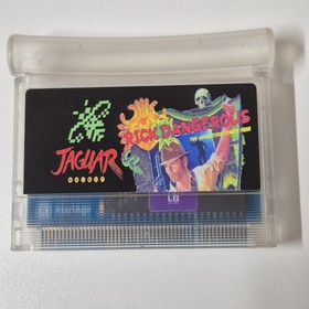 Rick Dangerous Original Atari Jaguar Clear Edition Console Game Protective Case
