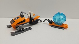LEGO set #60032 Arctic Snowmobile complete City Town Arctic Snow