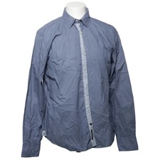 Ganesh, Hemd, Größe: XL, Blau/Weiß, Baumwolle, Herren #Dc5