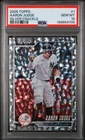 2026 Topps #1 Aaron Judge Silver Crackleboard PSA 10 GEM MINT