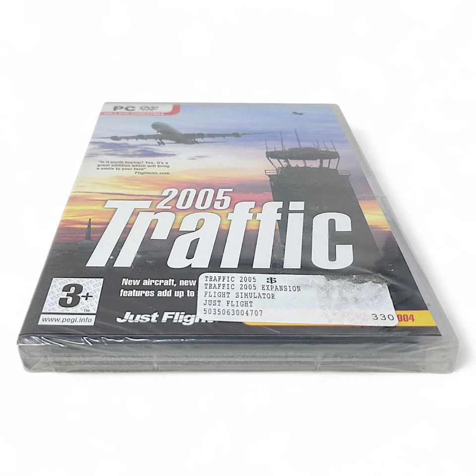 Just Flight 2005 Traffic (PC, DVD) Flight Simulator 2004 Expansion Sealed NEW - Image 3 of 4