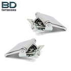 Chrome Interior Door Handles 1968 to 1972 Ford Truck, Bronco Driver & Passenger