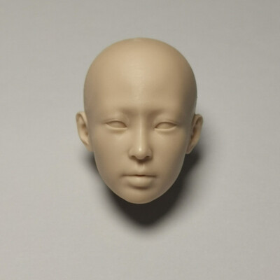 1/6 Scale SuperStar Without Hair Jennie Kim Head Sculpt Unpainted Fit 12'' Figure