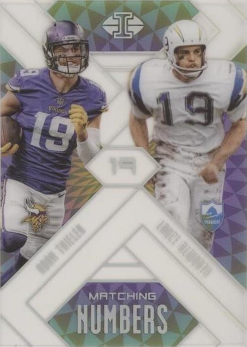 2018 Panini Illusions Adam Thielen Lance Alworth #10 - 1 of 2