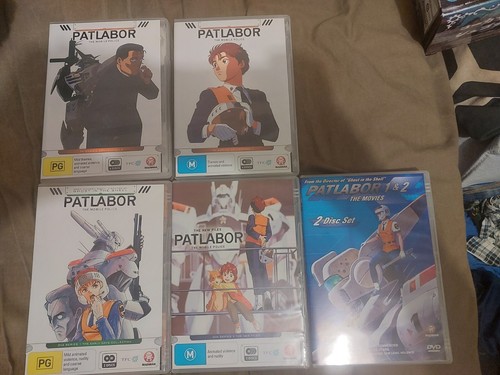 patlabor complete tv series, ova series plus film collection