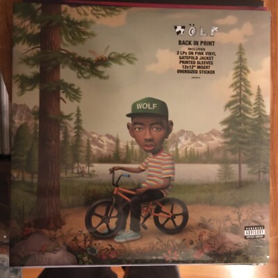 Tyler, The Creator レコード WOLF ※値引き不可になります Tyler The Creator - WOLF 2LP Pink Colored Vinyl (2023