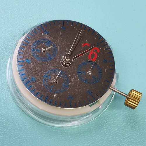 Replacement 27-Jewel Automatic Watch Movement Small Second @9 For ETA 7753 7750 - Picture 9 of 12
