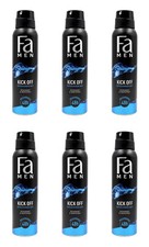 Fa Men Kick Off Deodorant & Bodyspray Deo Spray , 6x150ml EAN429008