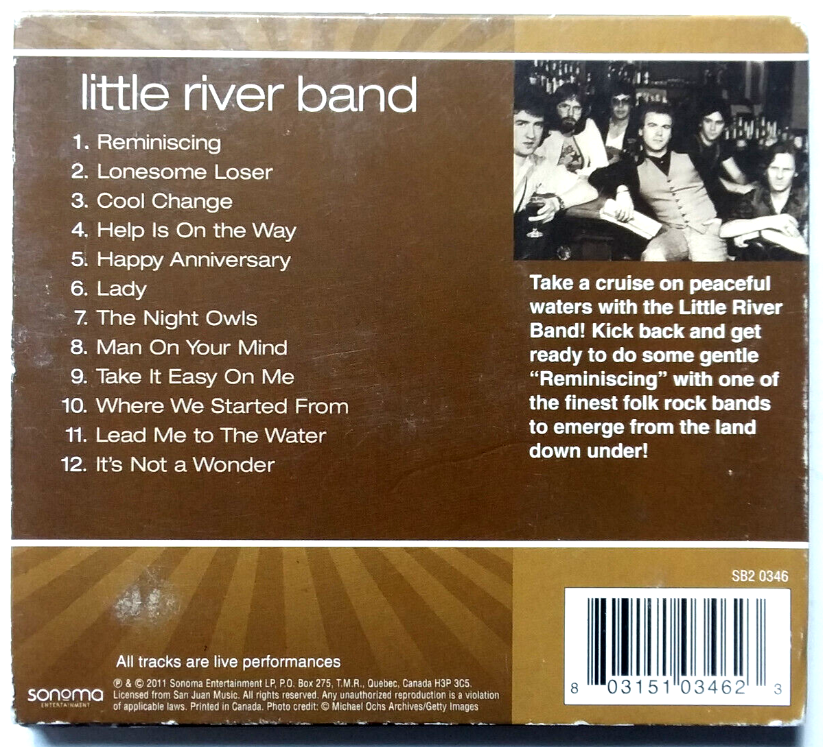LITTLE RIVER BAND - Little River Band - CD 2011 803151034623| eBay
