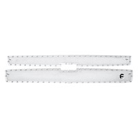 Fuel Gf11200 - 2-pc X-metal Series Polished Mesh Main Grille on sale Fuel Gf11200 - 2-pc X-metal Series Polished Mesh Main Grille on sale