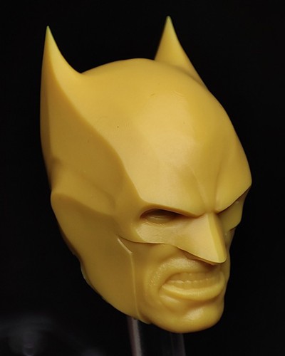 McFarlane Size Unpainted Injustice League Batman Head Sculpt 1/12 Scale Fit 7'' - Picture 16 of 18