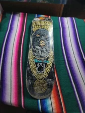 SANTA CRUZ SHURIKEN CONCERT SKATEBOARD DECK SIZE 8.0