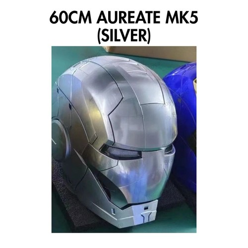 Iron Man MK5 Helmet Wearable Voice-control Mask Toy Gifts Cosplay Marvel MCU - Picture 18 of 25