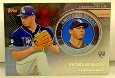 Brendan McKay 2020 Topps Series 2 Commemorative Coin Player Medallion Relic RC