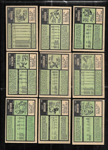 1971-72 OPC O PEE CHEE HOCKEY CARD + ERROR VARIATION 133-264 & BOOKLET SEE LIST - Picture 81 of 472