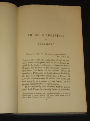 The Veil of Isis:A Series of Essays on Idealism WEBB 1885 1st Edition Philosophy - Bild 6 von 8