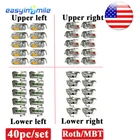 Dental Orthodontic Buccal Tubes Molar brackets Roth/MBT Bondable Non-con 1st 2nd