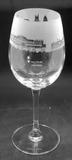 BRIGHTON SKYLINE Frieze Boxed 35cl Crystal Wine Glass