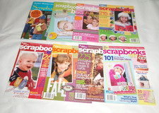 Better Homes and Garden Scrapbooks Etc lot of 8