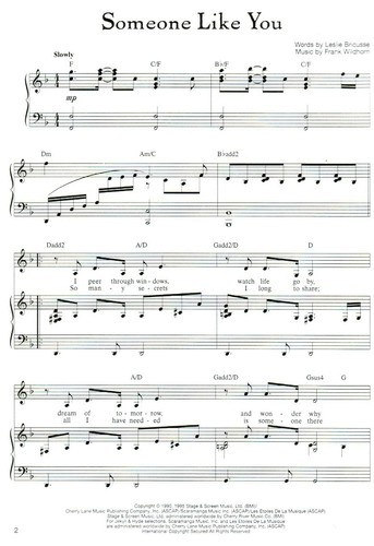 Sheet Music  12 x 9 Modern 1960 to 2000 Several to choose from make a selection - Bild 67 von 101