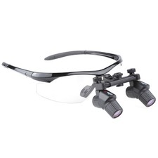 Lente d'ingrandimento binoculare chirurgica ORL dentale 4,0 x 450 mm design ergonomico Ergo Prism