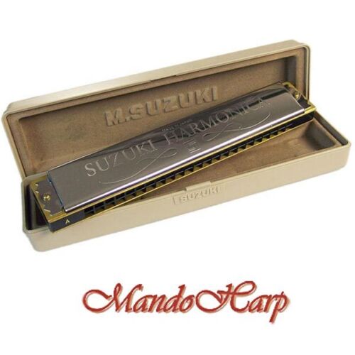 Suzuki Tremolo Harmonica - SUA-23 2 Timer Tremolo (SELECT KEY) NEW - Picture 1 of 5