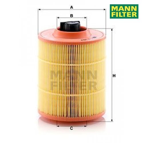 Luftfilter MANN-FILTER C16142/2 FüR Ford Galaxy Mondeo Iv-image